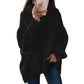 🌸Women’s Oversized Turtleneck Solid Color Knit Sweater