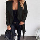 Women’s Faux Woolen Trench Coat