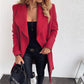 Women’s Faux Woolen Trench Coat