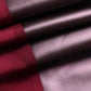 FAUX LEATHER PANTS WITH CONTRASTING TRIM AND ZIP