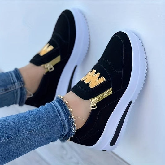 🔥2025 Hot Sale🔥Women's Casual Platform Slip-on Sneakers