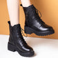 🔥35%OFF🔥Women's Winter Chunky Heel Warm Fur Lined Fashion Boots