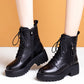 🔥35%OFF🔥Women's Winter Chunky Heel Warm Fur Lined Fashion Boots