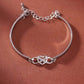 FOR BONUS DAUGHTER - ALWAYS SHINE LIKE THE BRIGHTEST STAR INFINITY BRACELET
