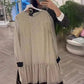 HOT SALE 49% OFF💖Women’s Elegant Round-neck Long-sleeve Polka Dot Dress