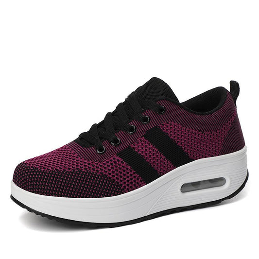 Slip-on light air flying woven mesh Sneakers