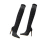 🔥🖤Black Friday Sale:50% OFF🔥Women’s Sparkly Faux Diamonds Over-the-Knee Boots👠