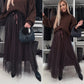 Women's A-Line Tulle Skirt
