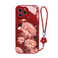 💮Shockproof Epiphyllum Slim Liquid Glass Phone Case💕