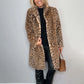 ✨Get 50% off💖Women's Leopard Print Mid-Length Jacket✈️
