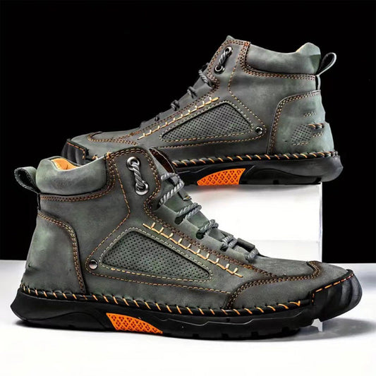 ⏳ Limited time 50% off! 💥high quality hand-sewn comfortable flat men's boots （The more you buy, the higher the discount）