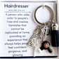 Keychain For Hairdresser Gift