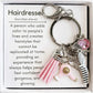 Keychain For Hairdresser Gift