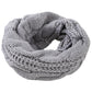 4 PCS Women's Winter Hat Scarf Gloves and Socks Set
