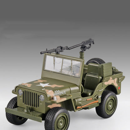 Off-Road Vehicle Diecast Model with Light & Music