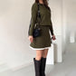 🌸Two-piece knitted jumper and short skirt for women💖👗