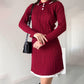 🌸Two-piece knitted jumper and short skirt for women💖👗