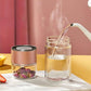 49%OFF🔥Premium Double Wall Tea & Water Separation Glass Bottle