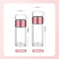 49%OFF🔥Premium Double Wall Tea & Water Separation Glass Bottle