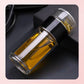 49%OFF🔥Premium Double Wall Tea & Water Separation Glass Bottle
