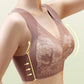 🎅Christmas Sale - 50% OFF🎅 Women’s Breathable Soft Wire-Free Seamless Push-Up Lace Bra