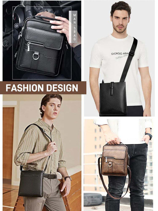 💐50% OFF! Business Men’s Casual Crossbody Bag – Sleek Style for Work & Travel 🕶️💼【Limited Offer】