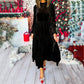 💃Women’s Luxurious Long-Sleeve Dress with Ruffle Hem