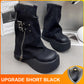 Women's Vintage Padded Thick Sole Boots