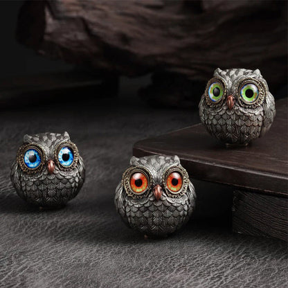 💖Buy 1 Free 1 💖Realistic Lucky Owl Guardian Figurine