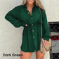 🎅Christmas Specials 49% OFF🎁🎄Women's Solid Color Long Sleeve Shirt Suit