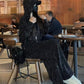 Women's Trendy Rhinestones Jacket & Wide-Leg Pants Two-Piece Set
