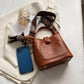🎁✨Hot sale🔥PU Leather Crossbody Bag with Adjustable Strap