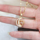 🌙Hot sale 49% off🌙Elegant Heart and Crescent Shape Necklace✨️