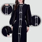 🎉Happy New Year! 50% OFF 🛍️ Women’s Temperament Half-turtleneck Maxi Dress with Pockets‼️