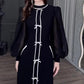🎉Happy New Year! 50% OFF 🛍️ Women’s Temperament Half-turtleneck Maxi Dress with Pockets‼️