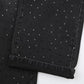 ✨Straight jeans with glitter and urban style for women🛒Free delivery