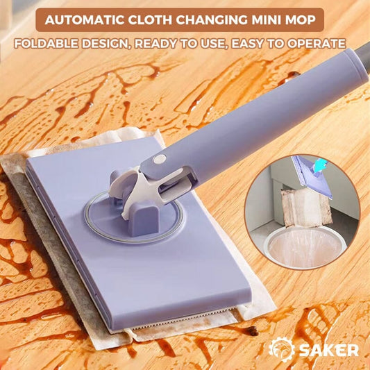 🎊New Year Hot Sale 49% OFF -🏆Automatic Cloth Changing Mini Mop