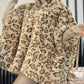 🎅Xmas Sales - 39% OFF🎄Women's Leopard Print Faux Fur Jacket