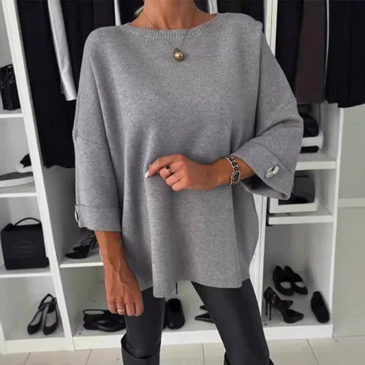 💞Women's Classic Solid Color Knit Top
