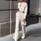 Women's Elegant Top ＆Pants Two Piece Set