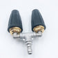 Stainless Steel Dual Turbo Nozzle for Pressure Washer