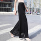 Women's Flowy Chiffon Wide Leg Pants