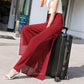 Women's Flowy Chiffon Wide Leg Pants