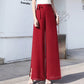 Women's Flowy Chiffon Wide Leg Pants