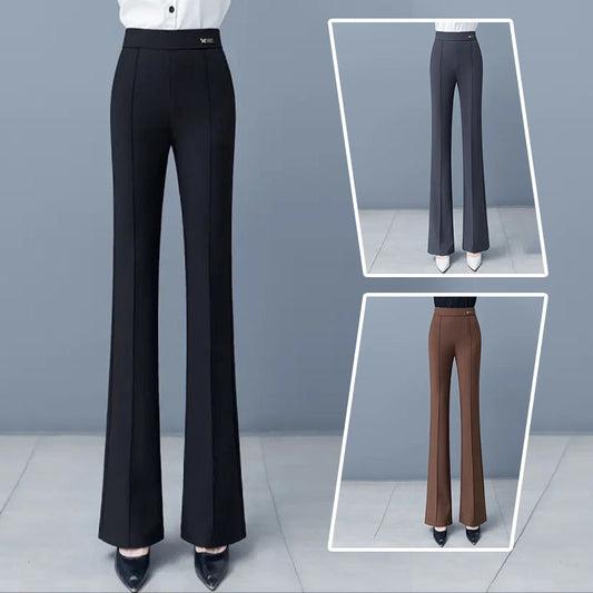 Women's High Waist Stretch Micro-Flare Casual Pants（49% OFF）