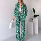 【🔥TODAY'S LOWEST PRICE】🌸 Chic Women's Zebra Print Shirt & Pants Set