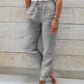 🌸LAST DAY SPECIAL PRICE!!🌸Women's  Elastic Waist Cotton Linen Casual Pants
