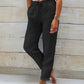 🌸LAST DAY SPECIAL PRICE!!🌸Women's  Elastic Waist Cotton Linen Casual Pants
