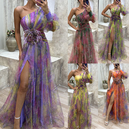 🌸Spring Specials 49% OFF🌸 Women's Tulle Irregular Gown Dresses
