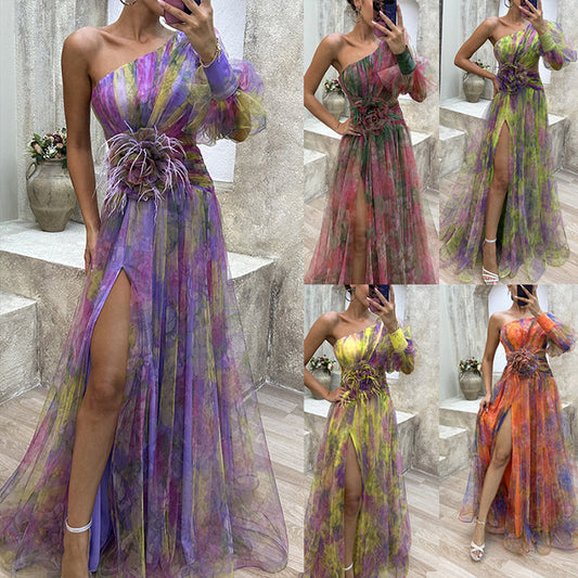 🌸Spring Specials 49% OFF🌸 Women's Tulle Irregular Gown Dresses